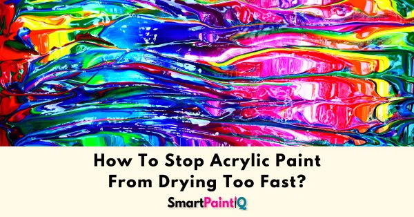 How To Stop Acrylic Paint From Drying Too Fast?