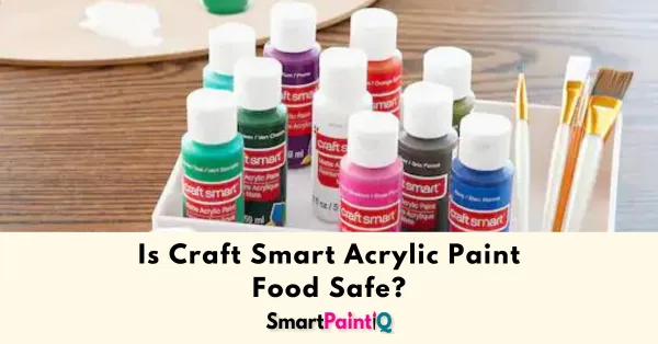 Is Craft Smart Acrylic Paint Food Safe?